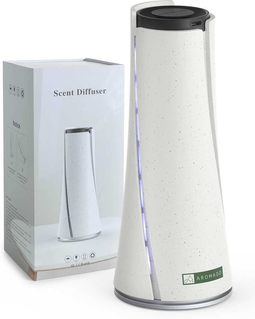 1800 Sq Ft Waterless Diffuser, 100Ml Scent Air Machine for Home Hotel Scent Diffuser Cold Air Essential Oil Diffuser for Large Room Office